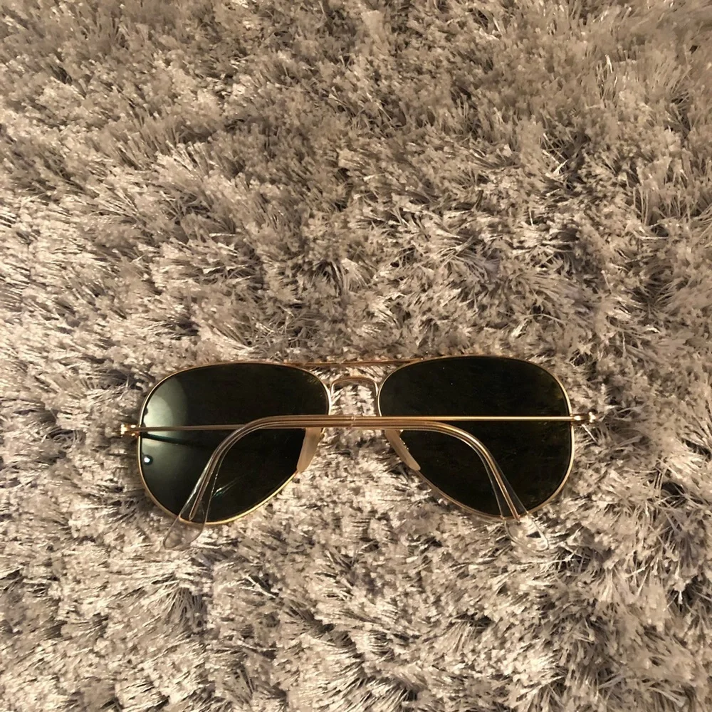 RayBan Aviator Blue Lenses Sunglasses